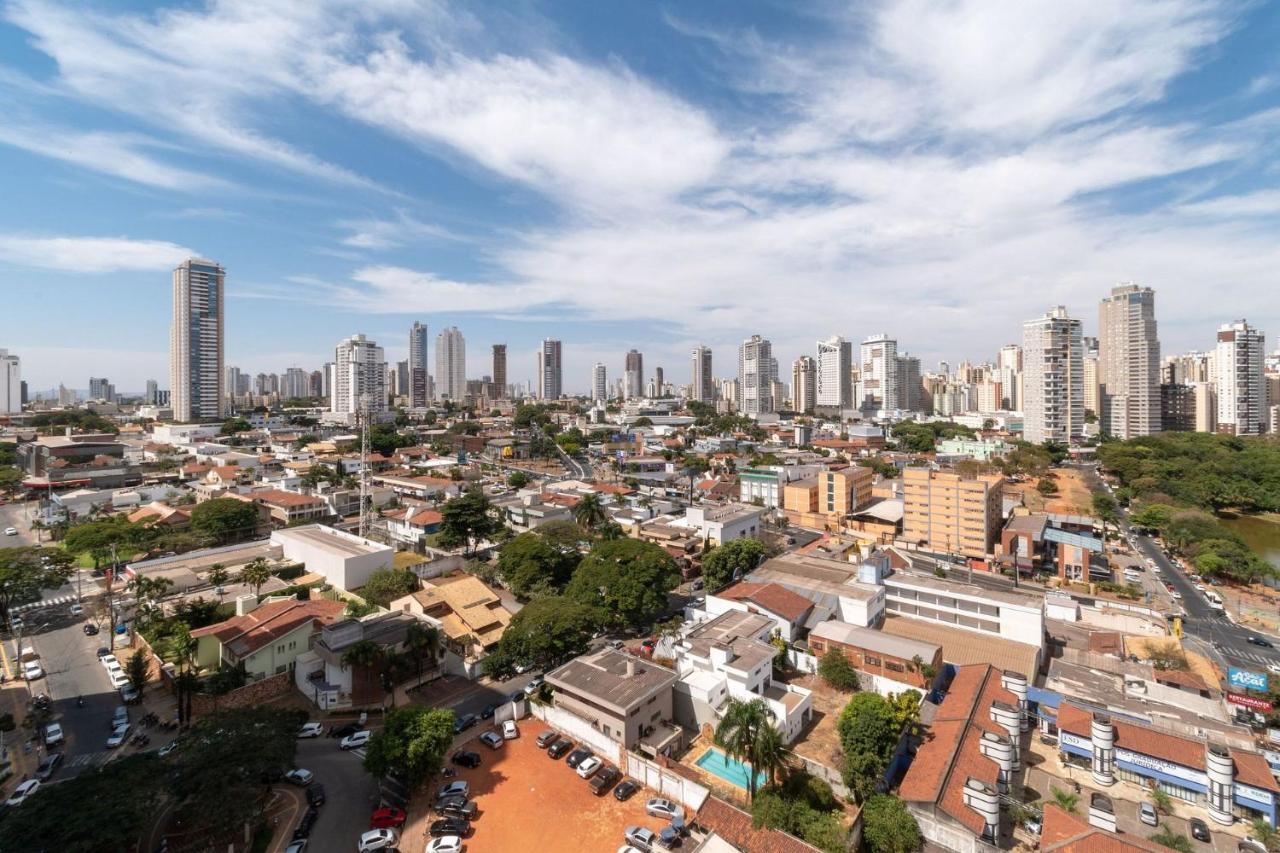 Apartamento De 1 Quarto Com Vista Para O Parque Vaca Brava E Com Jacuzzi No Setor Bueno - El1802 Goiânia Exterior foto